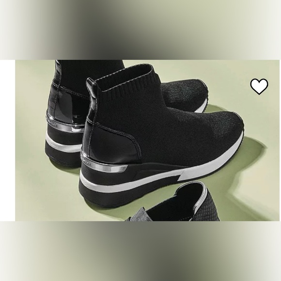 Michael Kors Skyler Wedge Sneakers - Picture 12 of 12